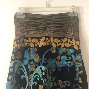 Free People Strapless Mini Dress